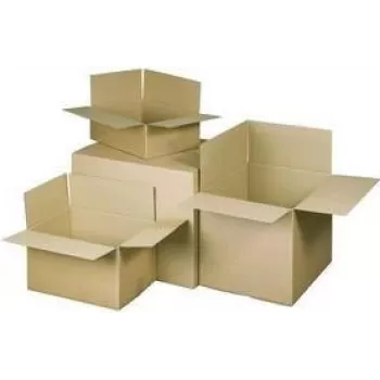RAADHUIS Gofruoto kartono dėžė 200 x 200 x 110 mm, vieno sluoksnio, ruda - 1 vnt. (RD-351126-10)