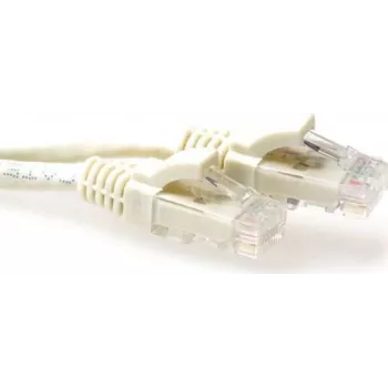 ACT dramblio kaulo spalvos 0,25 m U/UTP CAT6A Snagless RJ45 tinklo kabelis IB3252