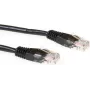 ACT 5 m LSZH U/UTP CAT6 tinklo kabelis su RJ45 jungtimis - juodas (IB9905)