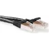 ACT 15 m CAT6a S/FTP tinklo kabelis su apsauga nuo užkabinimo, juodas FB6915
