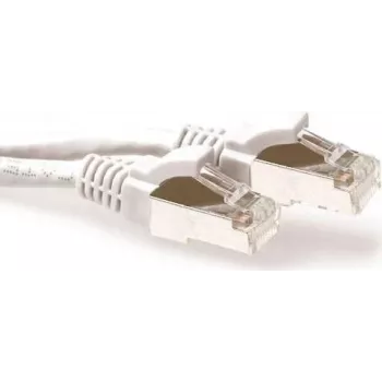 ACT 25 m LSZH S/FTP CAT6a „Snagless“ tinklo kabelis, baltas FB7325