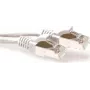 ACT 25 m LSZH S/FTP CAT6a „Snagless“ tinklo kabelis, baltas FB7325