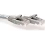 ACT pilkas 0,25 m U/UTP CAT6 „Snagless“ tinklo kabelis su RJ45 jungtimis (IS8052)