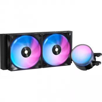 Ocypus Delta L24 ARGB V2 240mm skysčių aušinimo sistema CPU - juoda