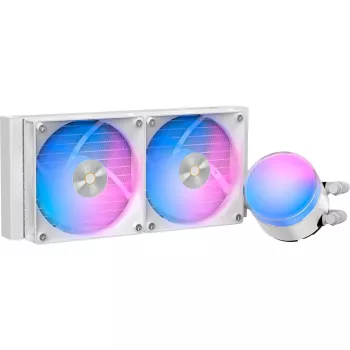 Ocypus Delta L24 ARGB V2 baltas 240mm AIO skysčio aušintuvas CPU