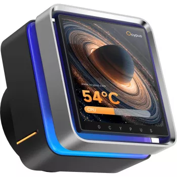 Ocypus Sigma L24 EX ARGB 240mm skysčių aušintuvas CPU - juodas