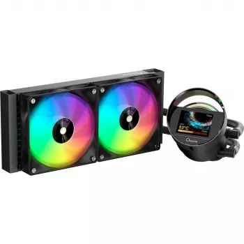 Ocypus Sigma L24 ARGB 240mm skysčio aušinimo CPU aušintuvas - juodas