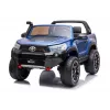 LEAN CARS Toyota Hilux DK-HL850 elektromobilis vaikams, mėlynos spalvos lakuotas, 4x4, 2 vietų, nuotolinio valdymo pultas, LED lemputės, MP3, Bluetooth