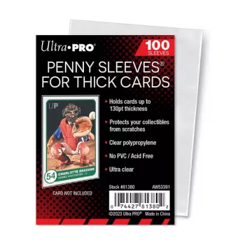 Ultra Pro minkšti kortelių įmautės 100x152mm (100 vnt.) 157325