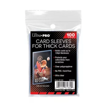 Ultra Pro minkšti kortelių įmautės 100x152mm (100 vnt.) 157325