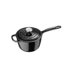 LE CREUSET ketaus puodas 16cm 1,5L juodas