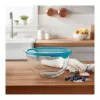 PYREX stiklinis maišymo dubuo su dangteliu 2,3L Ø21cm