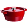 Pyrex ketaus puodas 3,6 l apvalus Ø24 cm raudonas