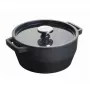 Pyrex ketaus puodas 6,8 l apvalus 28 cm pilkas