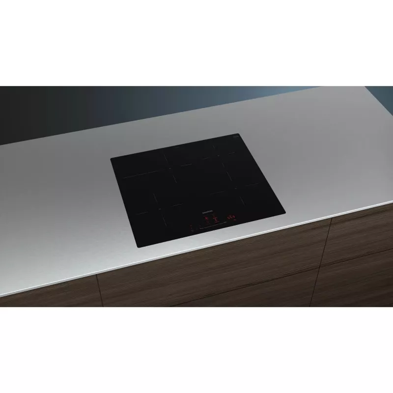 Siemens EH601HFB1E iQ300 indukcinė kaitlentė 60 cm juoda, įleidžiama
