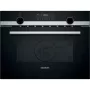 Siemens CM585AGS1 iQ500 įmontuojama mikrobangų krosnelė juoda/nerūdijantis plienas