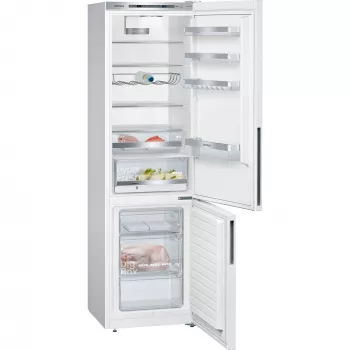 Siemens KG39EAWCA iQ500 Laisvai pastatomas šaldytuvas-šaldiklis 201 cm aukštis C energinio efektyvumo klasė Baltas