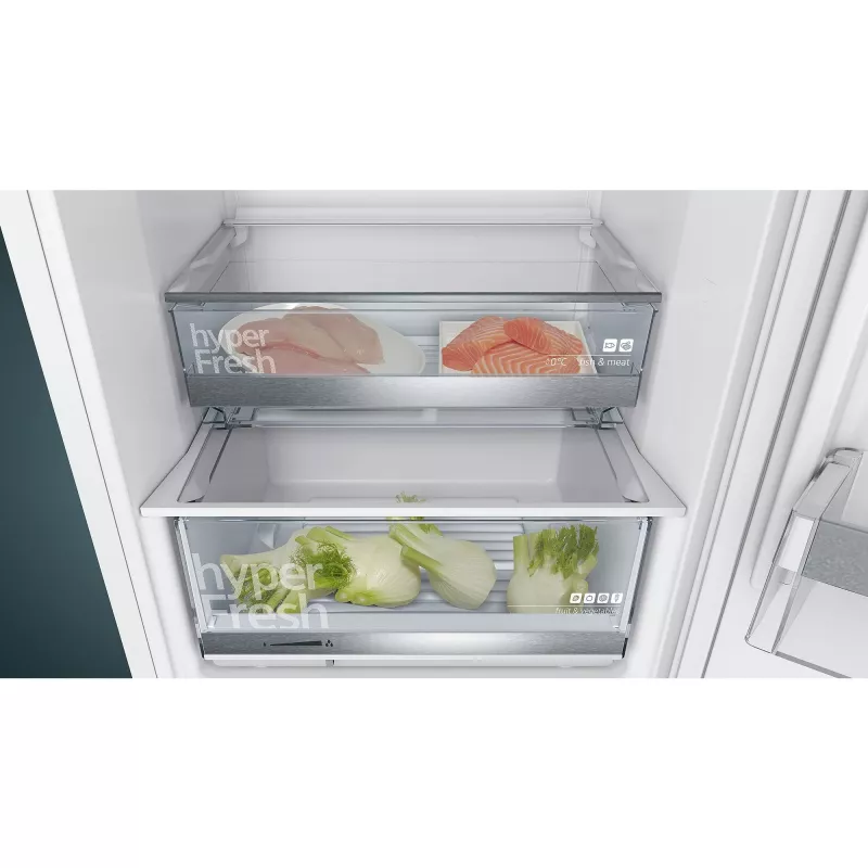 Siemens KG39EAWCA iQ500 Laisvai pastatomas šaldytuvas-šaldiklis 201 cm aukštis C energinio efektyvumo klasė Baltas