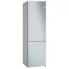 Bosch KGN392LBF Serie 4 laisvai pastatomas šaldytuvas-šaldiklis, 203 cm aukščio, energinio efektyvumo klasė B, sidabrinės inox išvaizdos