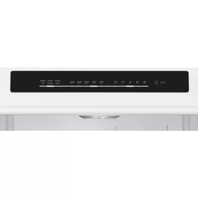 Bosch KGN392LBF Serie 4 laisvai pastatomas šaldytuvas-šaldiklis, 203 cm aukščio, energinio efektyvumo klasė B, sidabrinės inox išvaizdos
