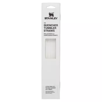STANLEY 4 vnt. pakaitinių šiaudelių rinkinys, skirtas „The Quencher Travel Tumbler“, permatomi