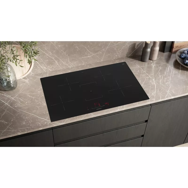 Siemens EH801HFB1E iQ300 indukcinė kaitlentė 80 cm juoda, įleidžiama (integruota)