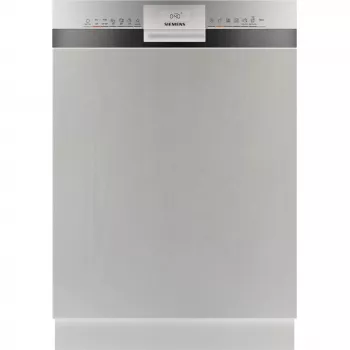 Siemens SX53ES22CE iQ300 iš dalies integruotas indaplovė, 60 cm, 13 vietų, energijos klasė E, Home Connect, AquaStop, InfoLight, nerūdijantis plienas