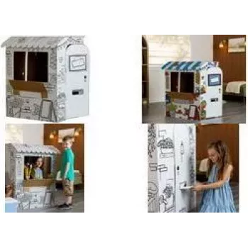 Fellowes Bankers Box XL žaidimų kartonas MARKET STALL, gofruotas kartonas su užapvalintais kraštais, greitas surinkimas be klijų – 1 vnt. (100142507)