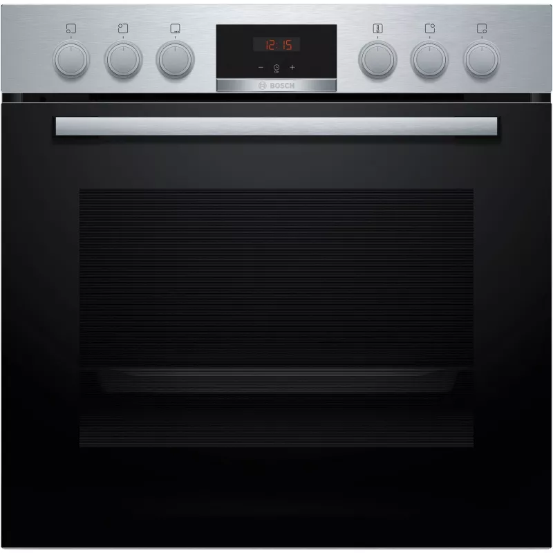 Bosch HND415LS62 įmontuojama orkaitė ir keraminė kaitlentė, 71L, 7 funkcijos, nerūdijantis plienas