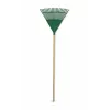 HORTUS lapų grėblys su kotu, žalias, 45 cm (20 dantukų)