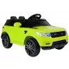 PETMEX HL1638 Žalias elektrinis vaikiškas automobilis su LED apšvietimu, MP3 grotuvu, nuotolinio valdymo pulteliu