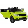 PETMEX HL1638 Žalias elektrinis vaikiškas automobilis su LED apšvietimu, MP3 grotuvu, nuotolinio valdymo pulteliu