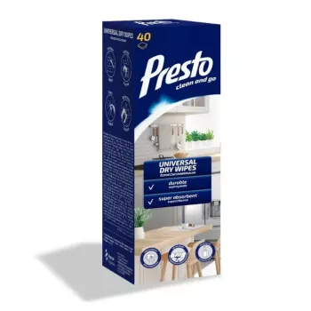 PRESTO Universal Wipes Roll 40 vnt., dėžutė