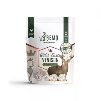 BEMO Cat Wild Taste elnienos - Sausas maistas katėms - 500g
