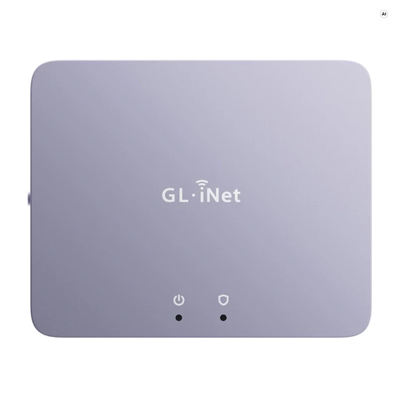 GL.iNet GL-MT5000 AX5400 Wi-Fi 6 dvispalvis belaidis maršrutizatorius su 2.5G kelių gigabitų prievadais, OpenWrt, WireGuard VPN, 1GB RAM, 8GB eMMC