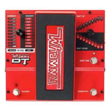 DigiTech Whammy DT garso aukščio keitimo ir derinimo žemyn gitaros efektų pedalas