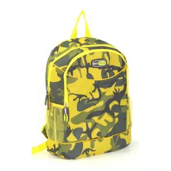 GIOSTYLE Camouflage terminis kuprinė 20L – Fuchsia/Mėlyna/Geltona/Balta