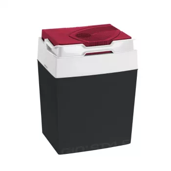 GIOSTYLE Brio 30 / 12V tamsiai pilka-raudona/mėlyna elektrinė šaldymo dėžė