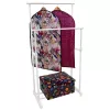 ORDINETT Deluxe Double White 88x43x98-175cm vertikalus drabužių džiovintuvas