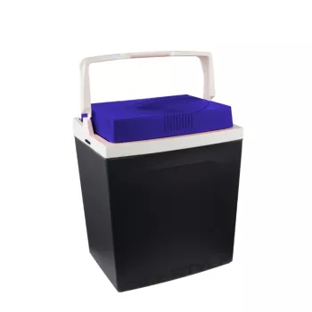 GIOSTYLE Brio 26 elektrinė šaldymo dėžė 12/230V 26L tamsiai pilka su raudonais/mėlynais akcentais