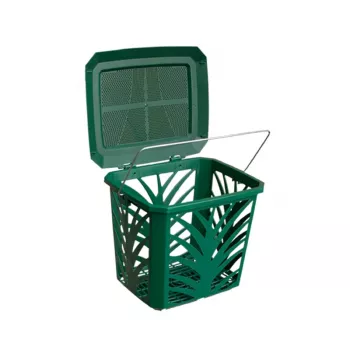 BIOBAG Maisto atliekų krepšys MaxAir 7L 24x19,7x20,5cm Žalias