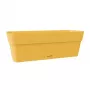 STEFANPLAST Ethica gėlių dėžė su padėklu 50x18x17 cm Garstyčių geltonumo