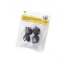 STEFANPLAST 4 pasukamų ratukų rinkinys, skirtas Gulliver 1/2/3 augintinių pernešimo dėžėms – juodas