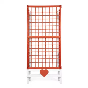 GIOSTYLE Love drabužių džiovintuvas baltas/oranžinis 180x56x96cm