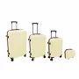 ORDINETT lagaminų rinkinys iš 4 dalių 98L + 60L + 43L + 15L Baltas