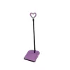 GIOSTYLE Rubber Hair Scoop Love šluotelė ir semtuvėlis, 24,5x27x85 cm, įvairių spalvų
