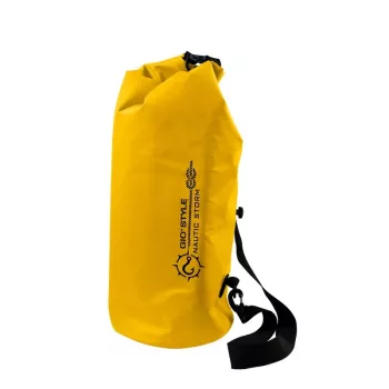GIOSTYLE Vandeniui atsparus termo sausas maišas Nautic Storm L 20L, Ø23x63cm, Geltonas