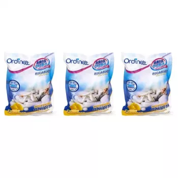 ORDINETT drėgmės sugėriklio papildymas, 3 x 450 g, citrina