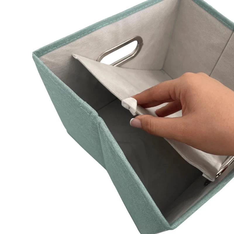 ORDINETT Box S daiktadėžė 29,5x22,5x16,5 cm mėtų polipropilenas 11 L
