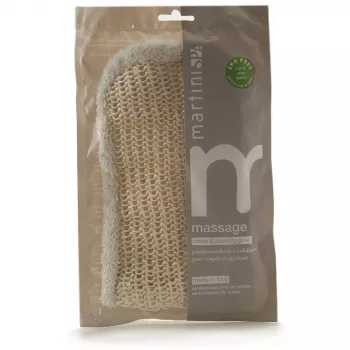 Martini Spa sisalo ir medvilnės šveitimo pirštinė Natural